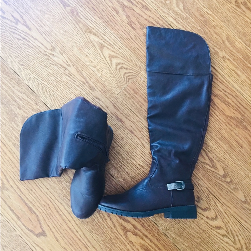 Knee high boots